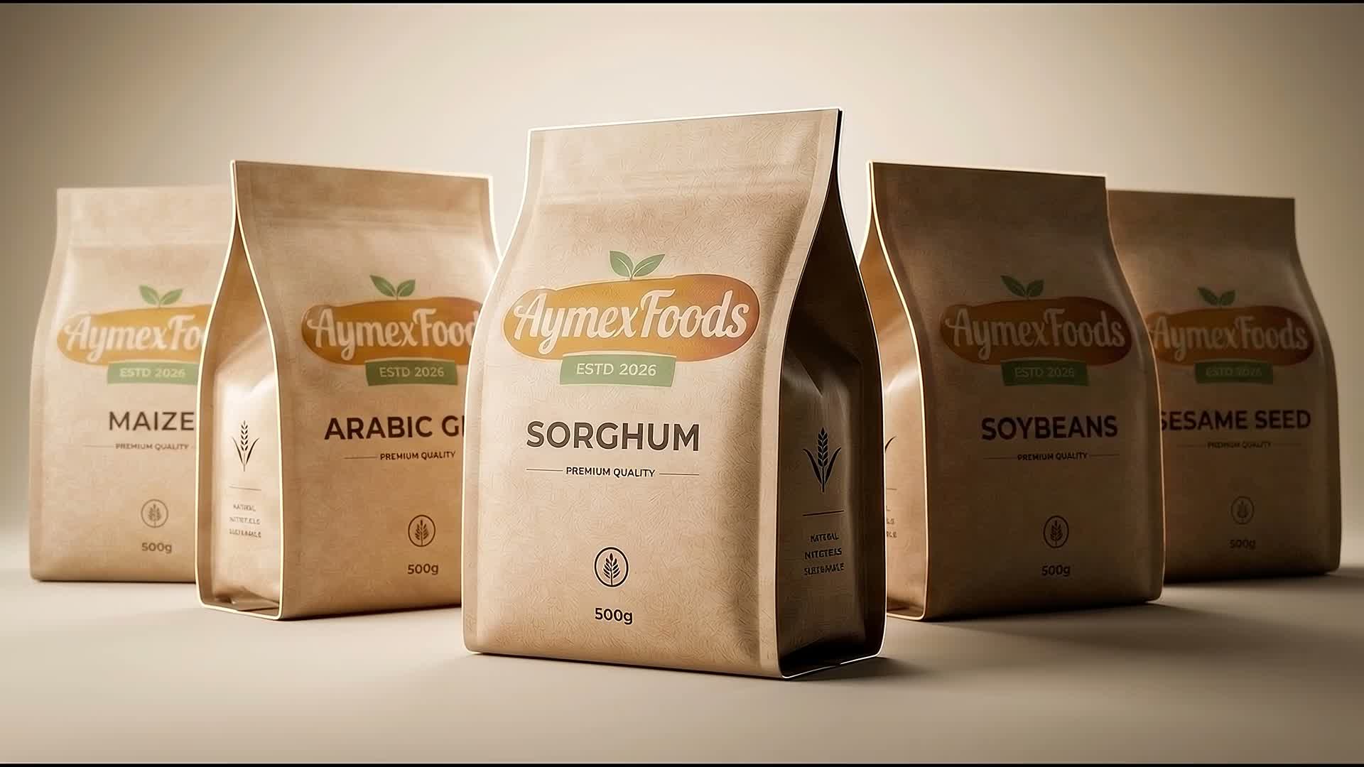 Aymex Foods agricultural commodity packaging